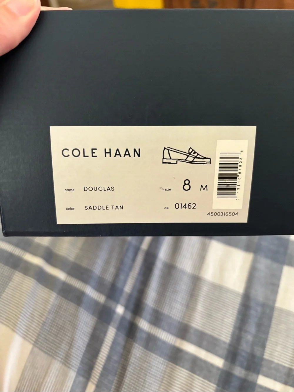 Cole Haan Tan/Brown Leather Penny Loafers